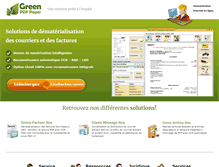 Tablet Screenshot of greenpdfpaper.com